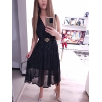 Sukienka VELVET MIDI cekiny