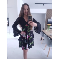 Sukienka SONIA z koronką casual S M L
