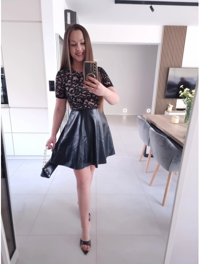 Sukienka STELA koronka S M wieczorowa