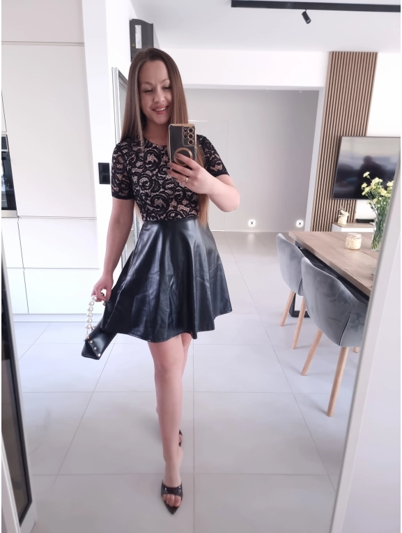 Sukienka STELA koronka S M wieczorowa