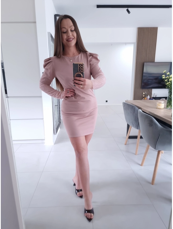 Sukienka IVONE koronka trapezowa S M L