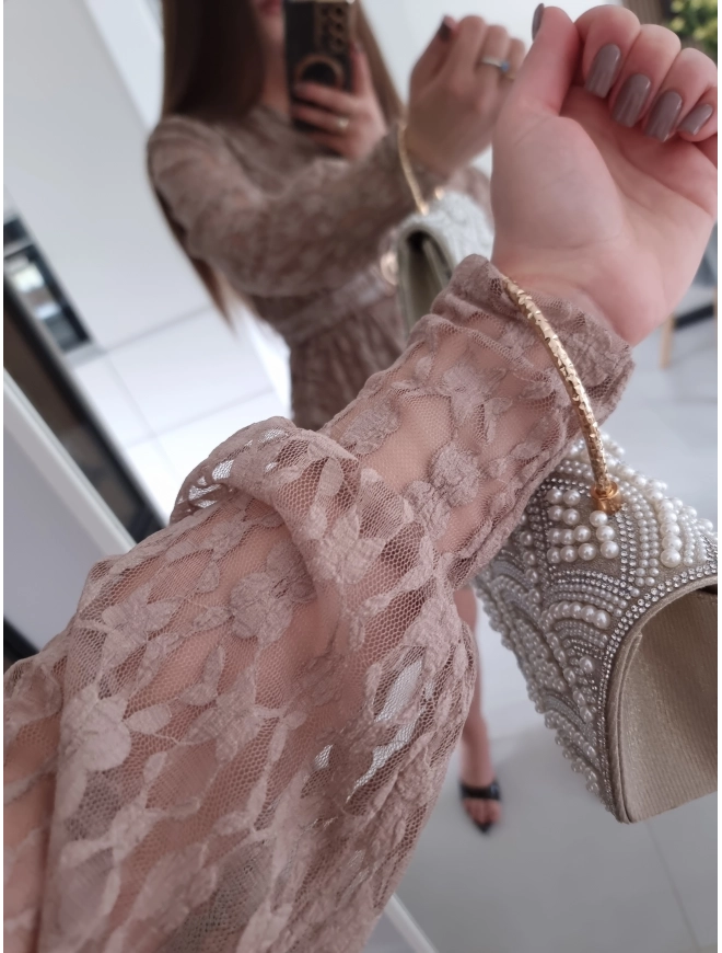 Sukienka PRINCESA M L XL KORONKOWA koktajlowa