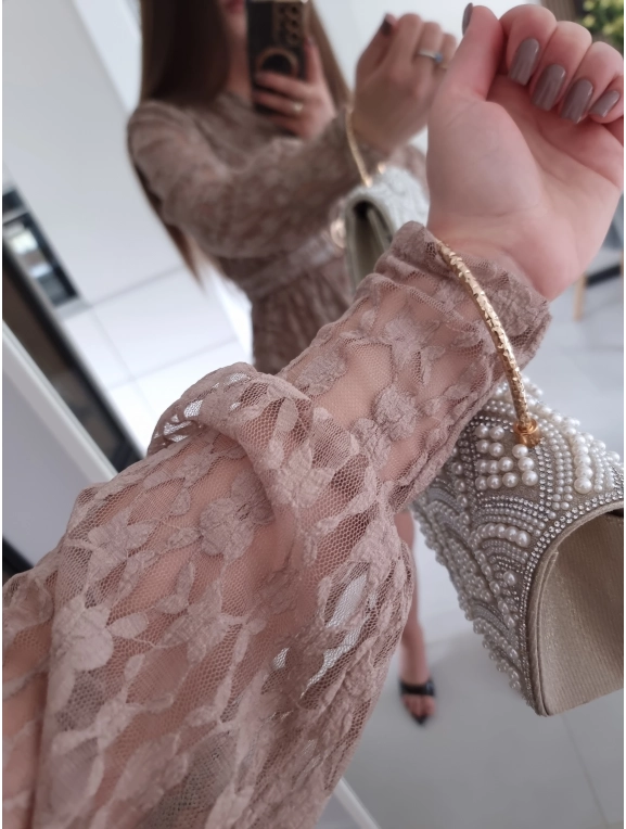 Sukienka PRINCESA M L XL KORONKOWA koktajlowa