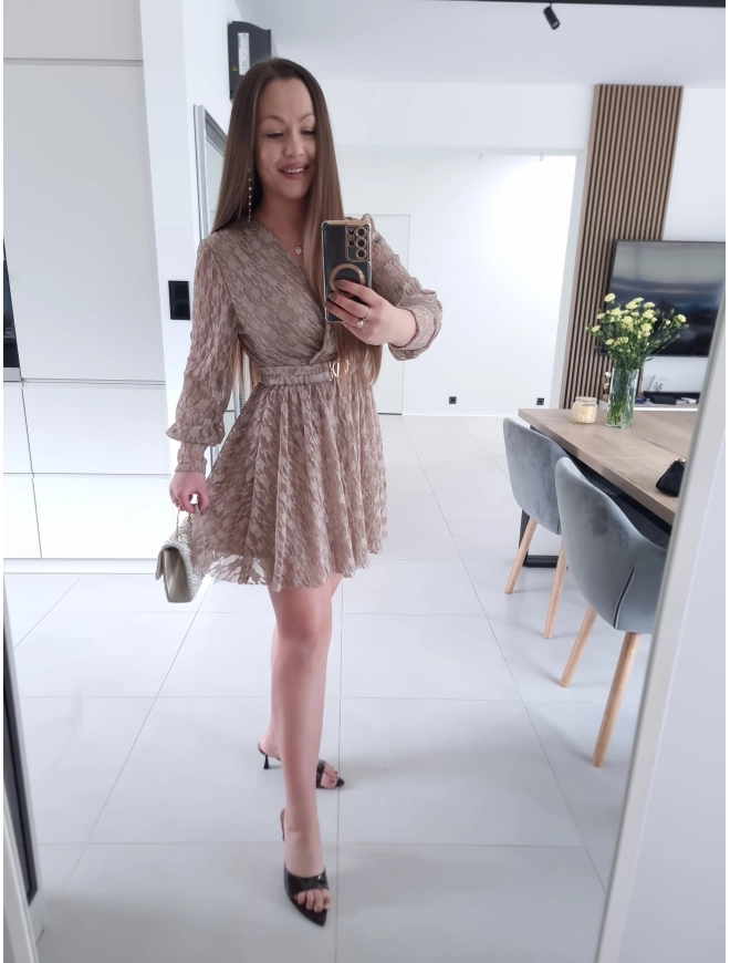 Sukienka PRINCESA M L XL KORONKOWA koktajlowa