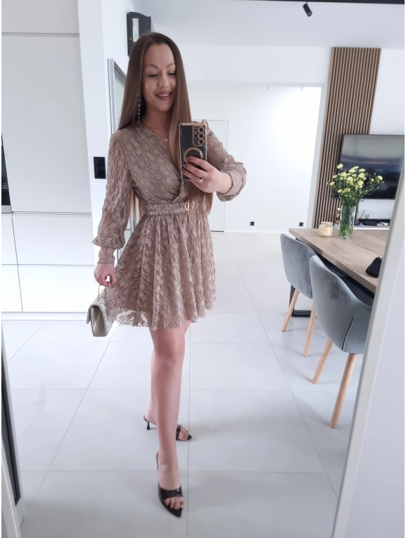 Sukienka PRINCESA M L XL KORONKOWA koktajlowa