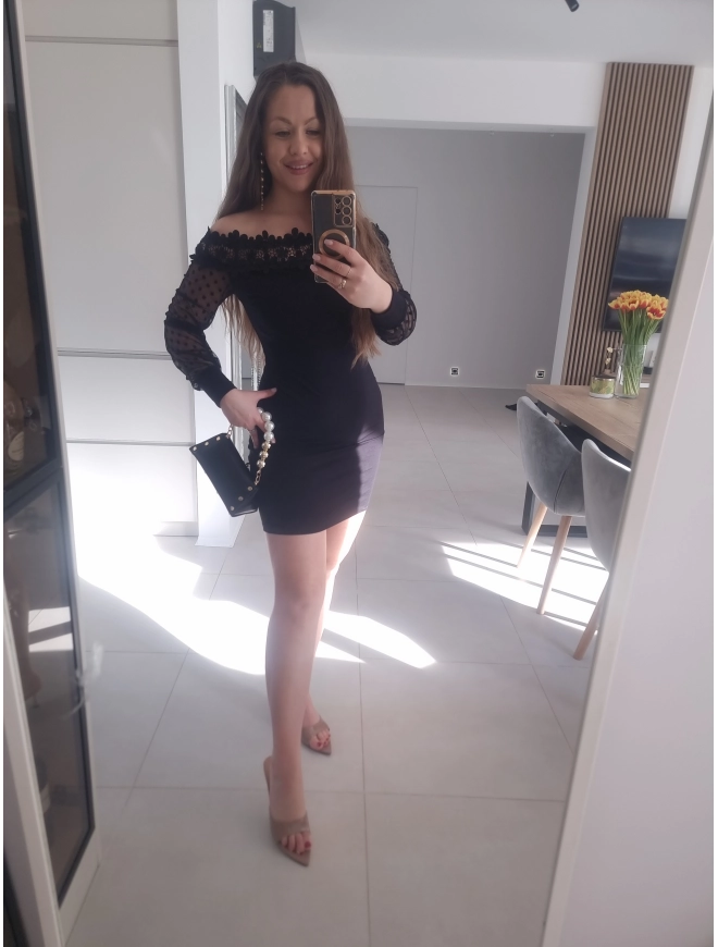 Sukenka ROMA S M L mini koronka