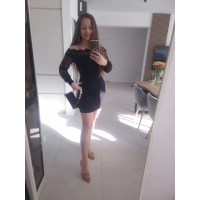 Sukenka ROMA S M L mini koronka