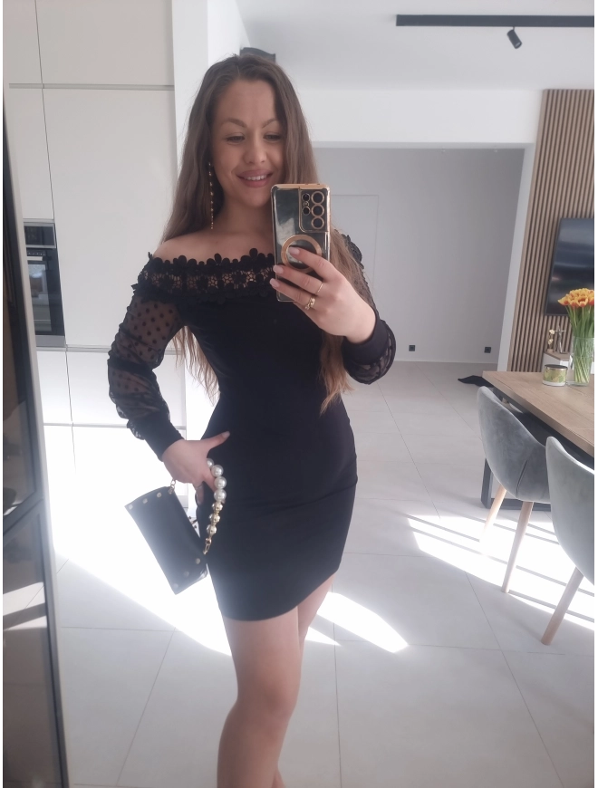 Sukenka ROMA S M L mini koronka