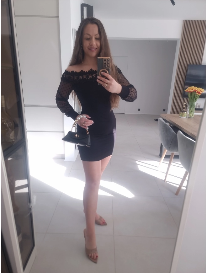 Sukenka ROMA S M L mini koronka