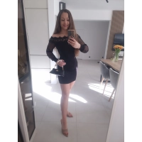 Sukenka ROMA S M L mini koronka