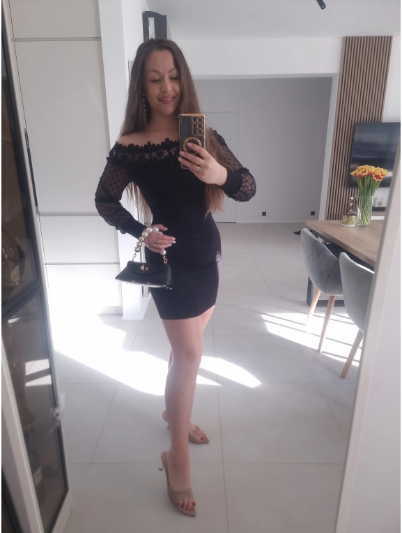 Sukenka ROMA S M L mini koronka