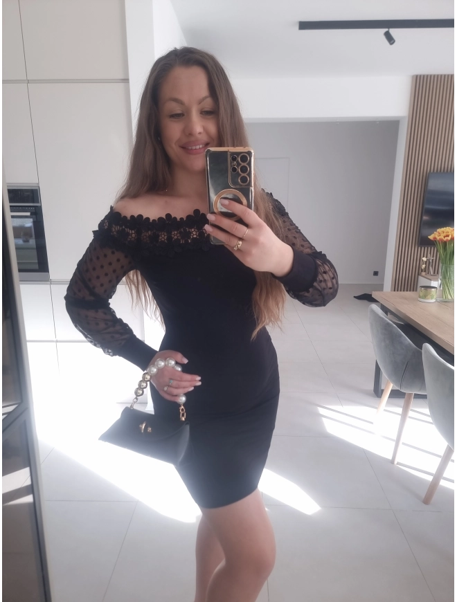 Sukenka ROMA S M L mini koronka