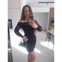 Sukenka ROMA S M L mini koronka