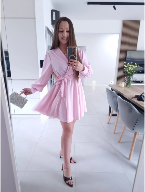 Sukienka LESIA L XL XXL koktajlowa na komunie wesele