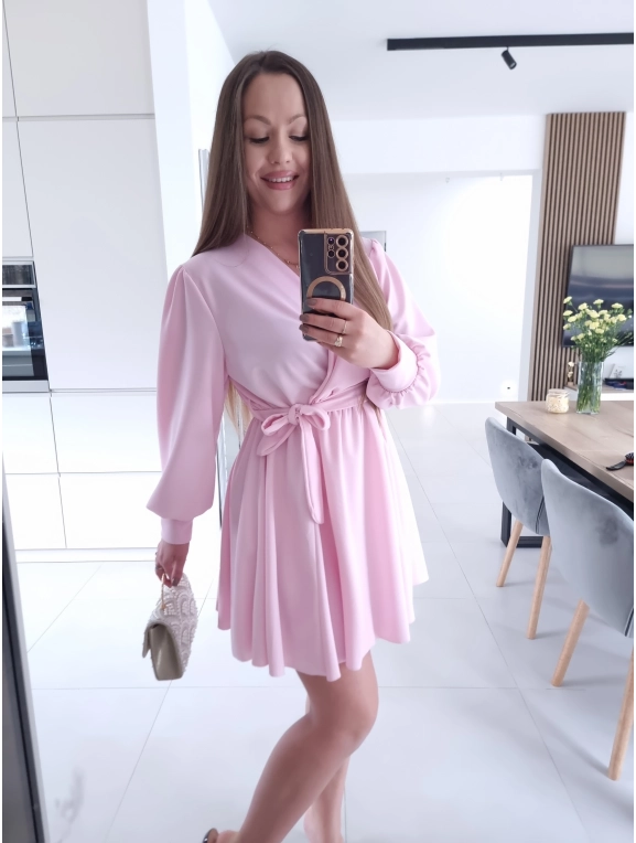 Sukienka LESIA L XL XXL koktajlowa na komunie wesele