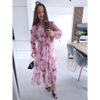 Sukienka MIQUEL siateczkowa maxi L XL XXL