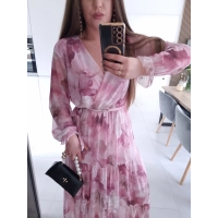 Sukienka MIQUEL siateczkowa maxi L XL XXL