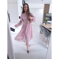 Sukienka MIDI GLAM koronkowa L XL XXL PLUS SIZE