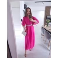 Sukienka siateczkowa SEPHORA MAXI FUKSJA L XL XXL