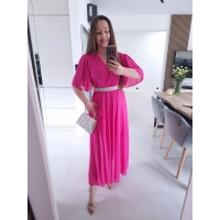 Sukienka siateczkowa SEPHORA MAXI FUKSJA L XL XXL