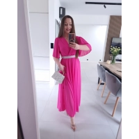 Sukienka siateczkowa SEPHORA MAXI FUKSJA L XL XXL