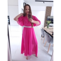 Sukienka siateczkowa SEPHORA MAXI FUKSJA L XL XXL