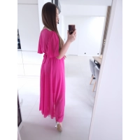 Sukienka siateczkowa SEPHORA MAXI FUKSJA L XL XXL