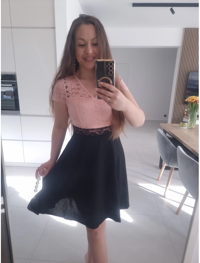 Sukienka NINA koronka elegancka S M