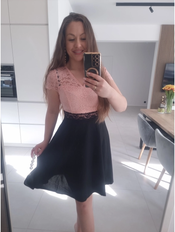 Sukienka NINA koronka elegancka S M