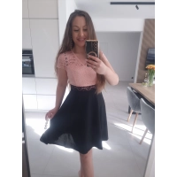 Sukienka NINA koronka elegancka S M