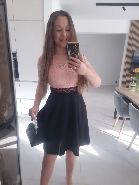 Sukienka NINA koronka elegancka S M