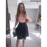 Sukienka NINA koronka elegancka S M