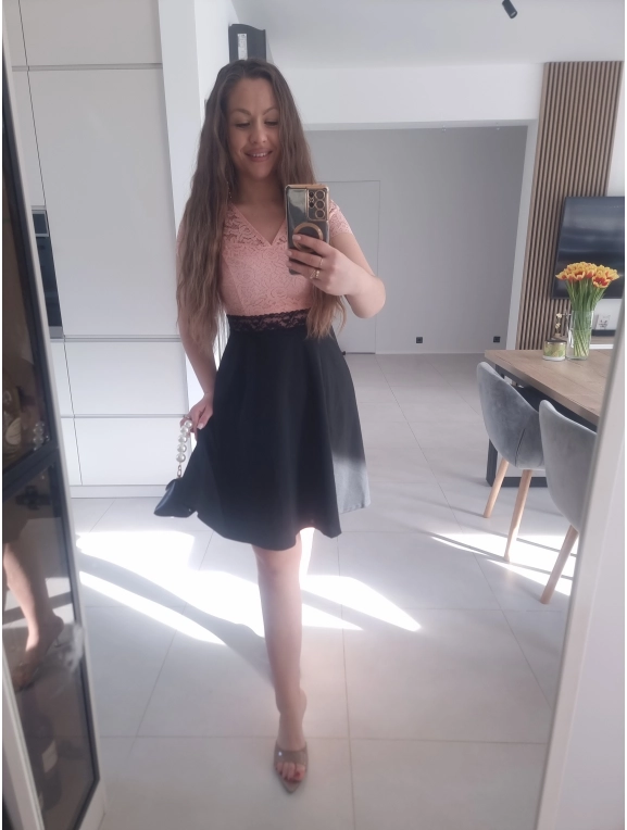 Sukienka NINA koronka elegancka S M