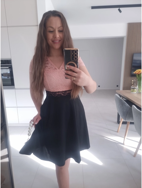 Sukienka NINA koronka elegancka S M