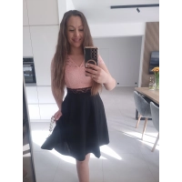 Sukienka NINA koronka elegancka S M