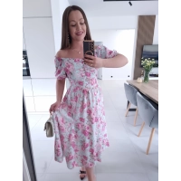 Sukienka RITA MIDI elegancka na komunie wesele