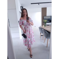 Sukienka RITA MIDI elegancka na komunie wesele