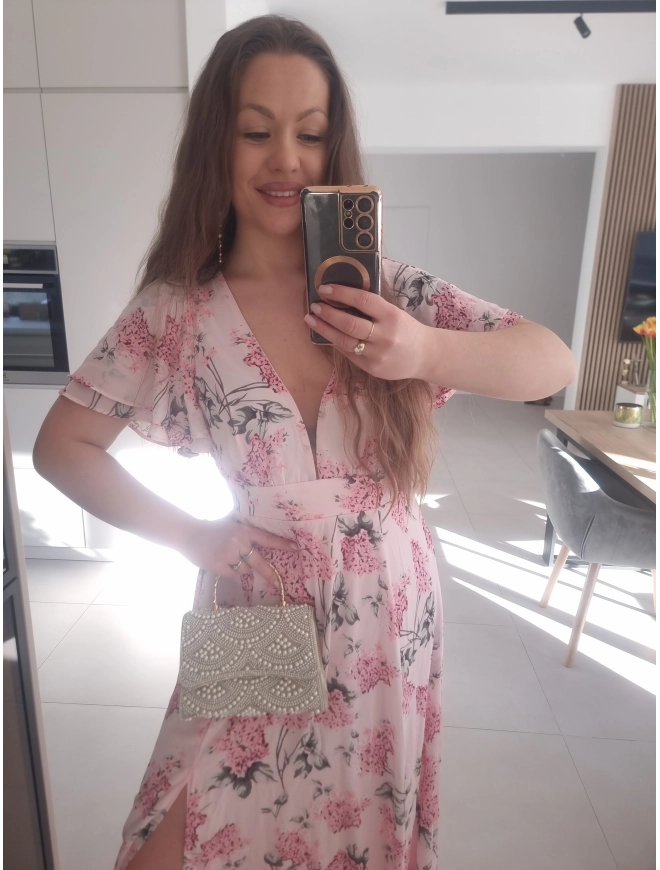 Sukienka LENA MAXI  L XL elegancka