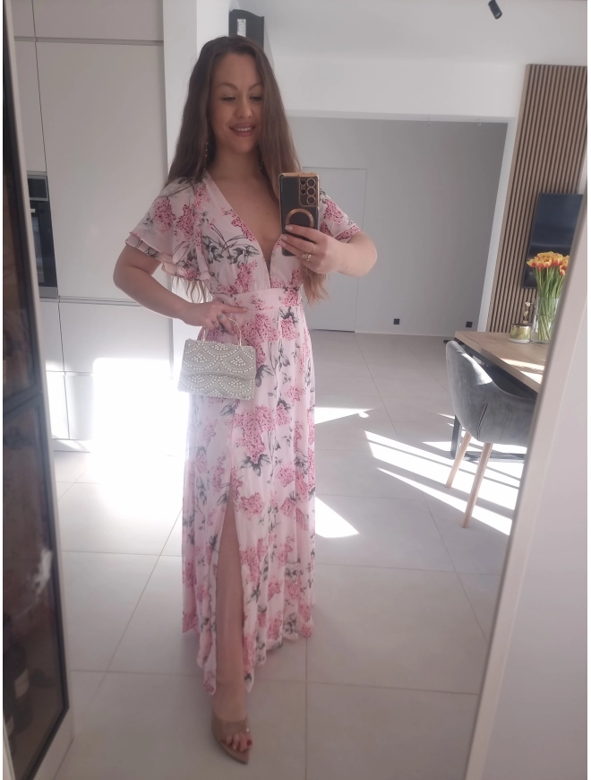 Sukienka LENA MAXI  L XL elegancka