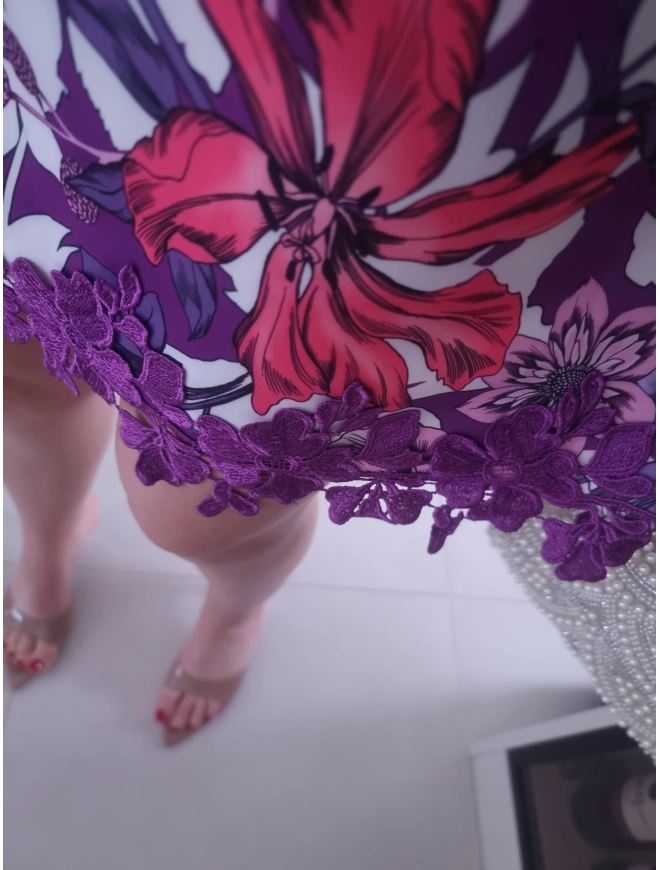 Sukienka KIM koronka elegancka koktajlowa S M