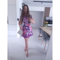 Sukienka KIM koronka elegancka koktajlowa S M