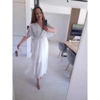 Sukienka SELENE MAXI ELEGANCKA cekiny L XL XXL