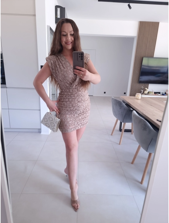 Sukienka TAMARA mini koronka