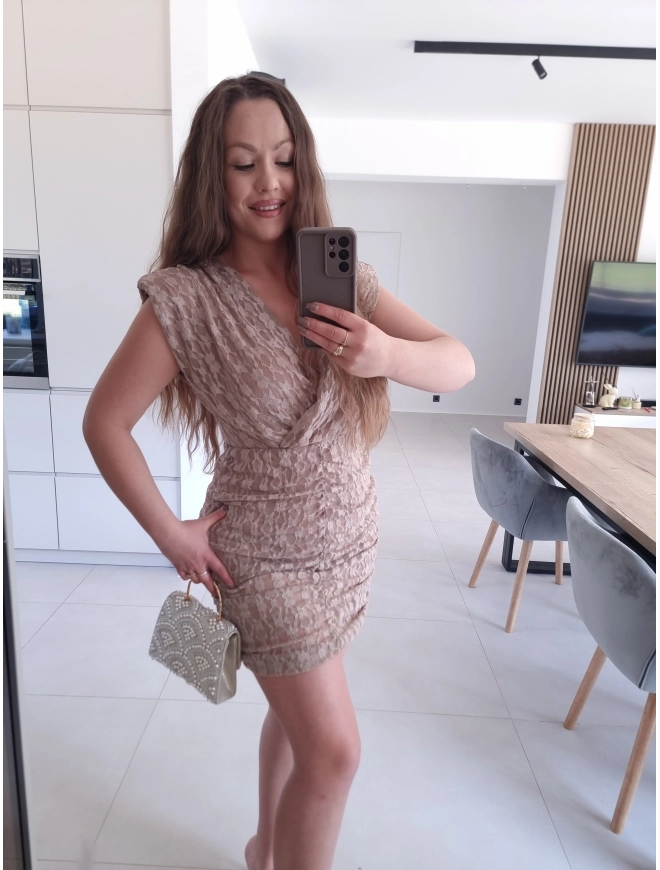 Sukienka TAMARA mini koronka