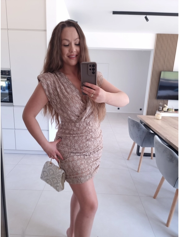 Sukienka TAMARA mini koronka