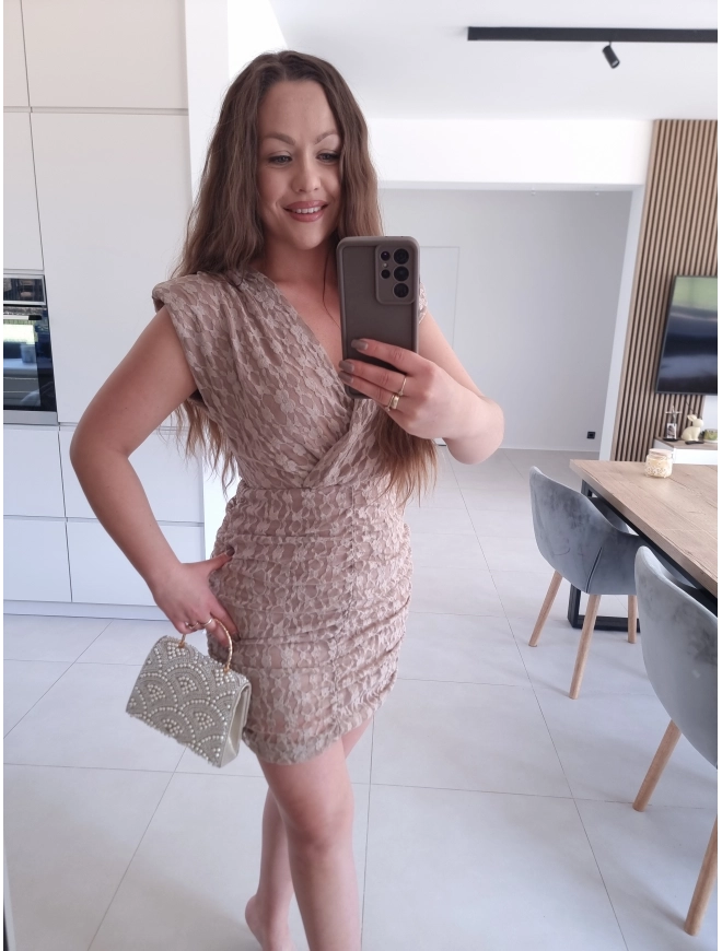 Sukienka TAMARA mini koronka