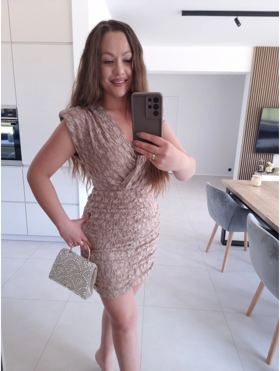 Sukienka TAMARA mini koronka