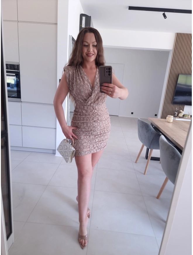 Sukienka TAMARA mini koronka