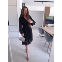Sukienka TINA czarna koronka M L