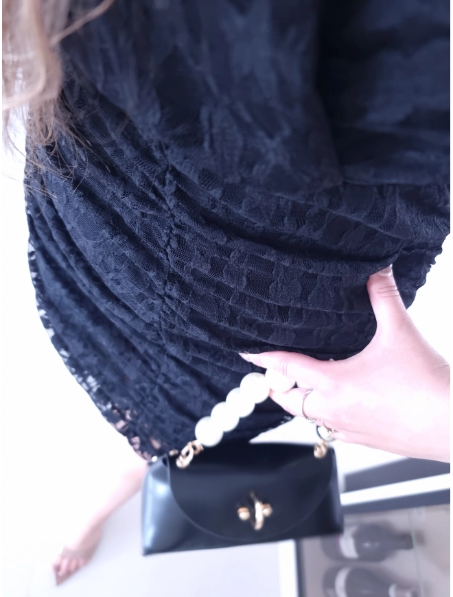 Sukienka TAMARA mini koronka czarna